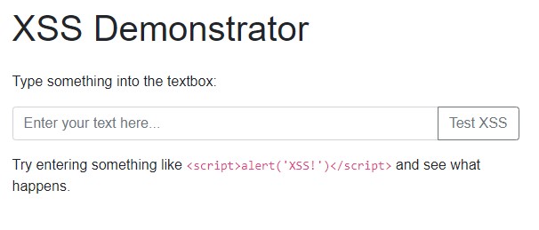 XSS and SQL Injection Demonstrator